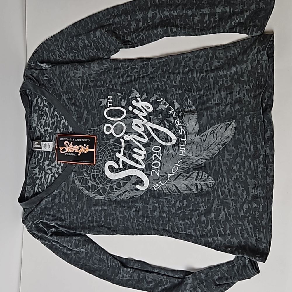 Sturgis 2020 Women's Small Long Sleeve Top Black Hills Rally